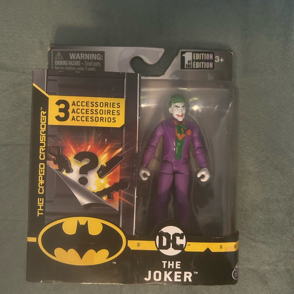 DC The Joker Action Figure - Purple, Green, White